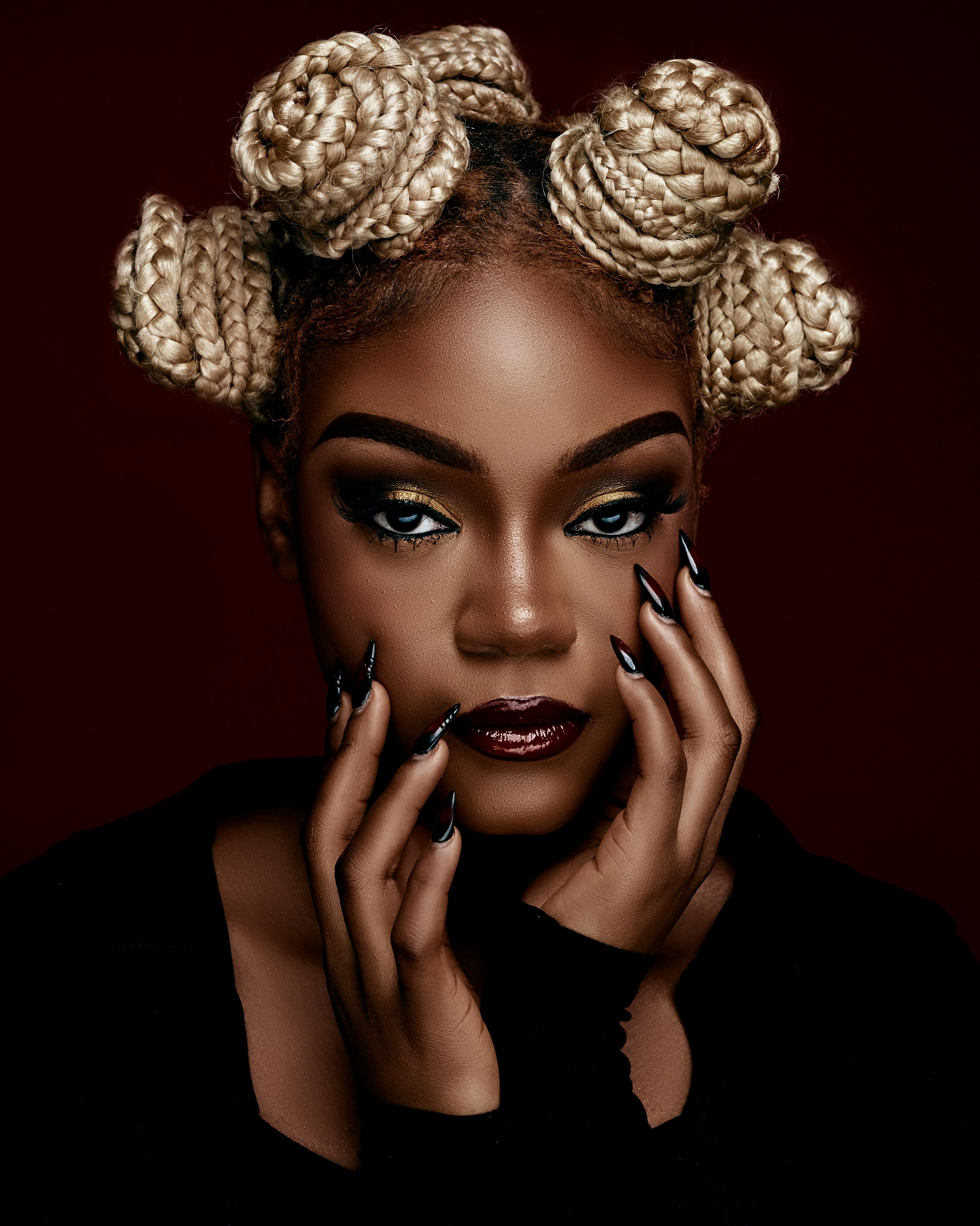 Coiffure afro style 1